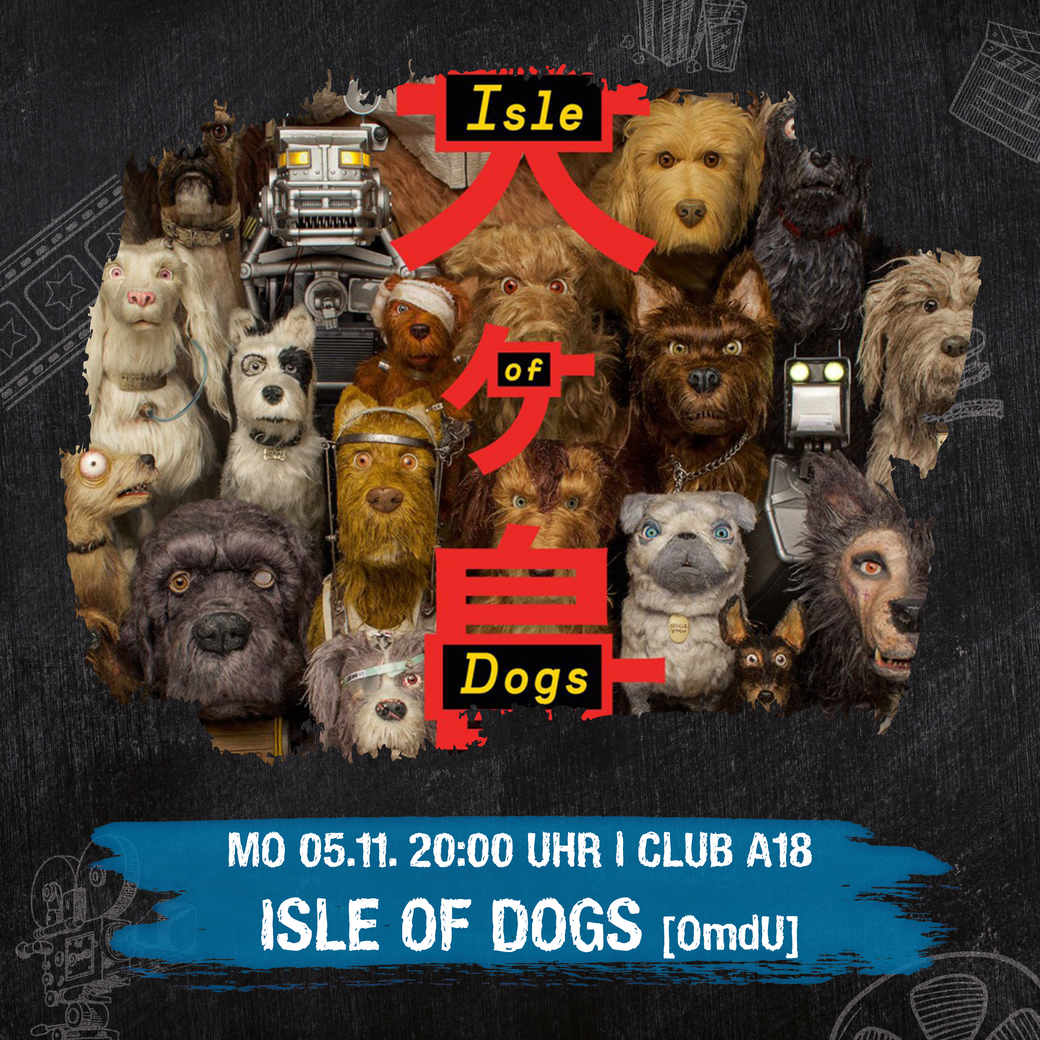 Clubkino: Isle of Dogs (OmdU)