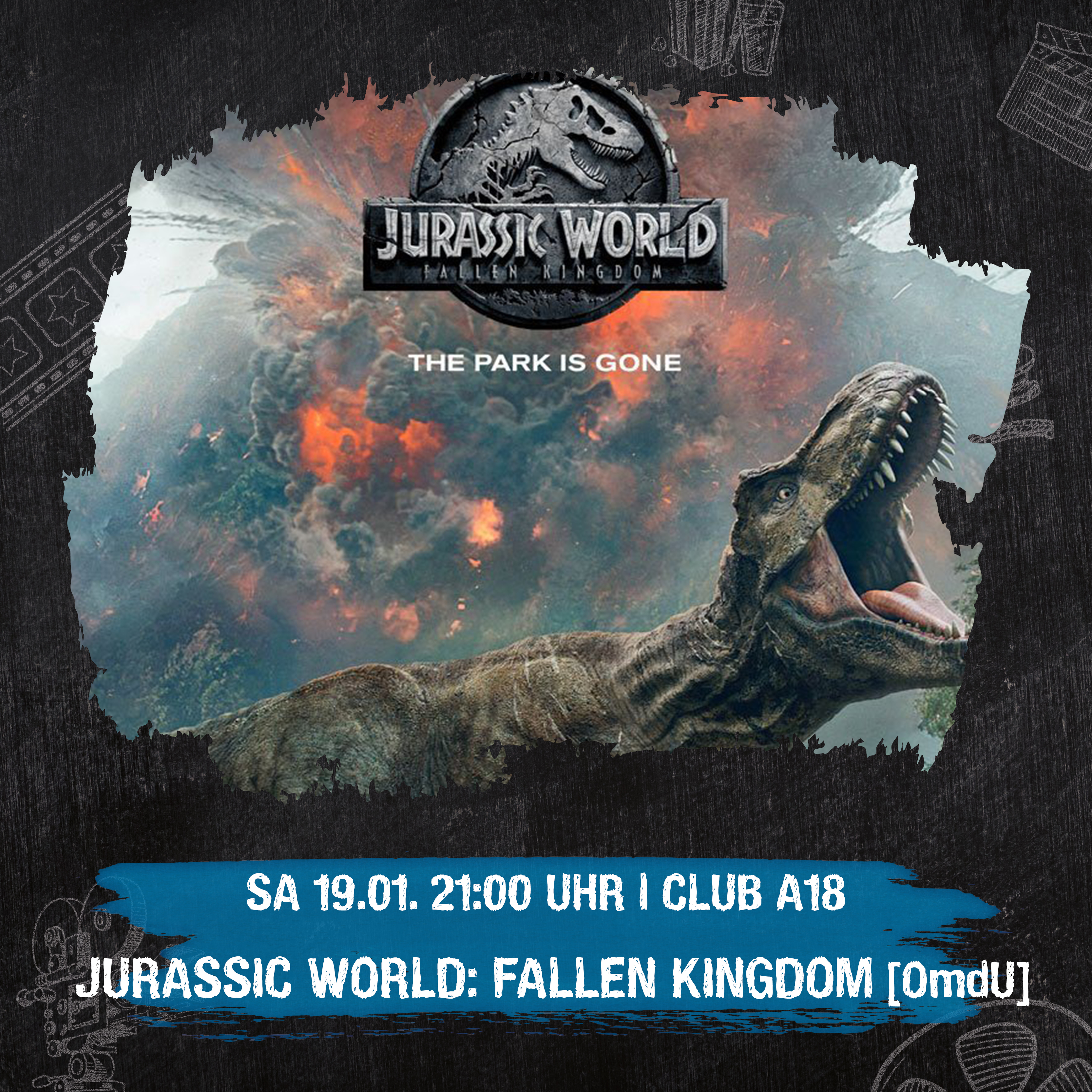 Clubkino: Jurassic World - Fallen Kingdom (OmU)