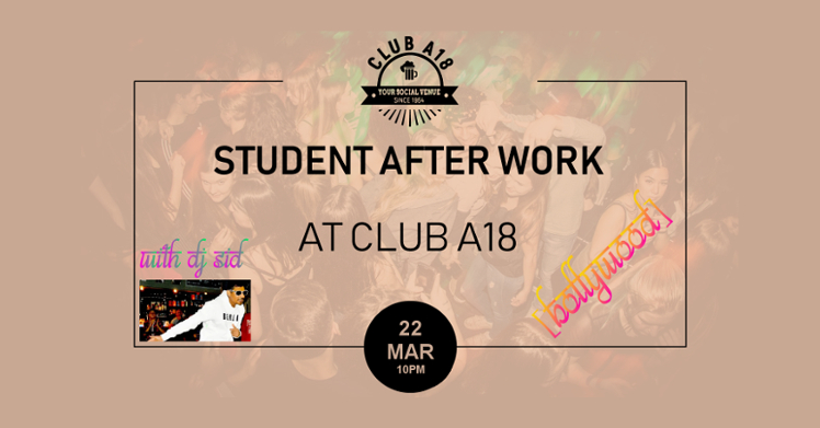 Student After Work Party - BOLLYWOOD Special!