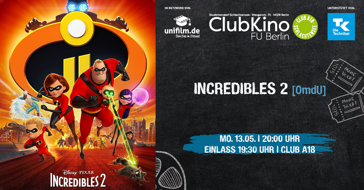 ClubKino: Icredibles II [OmdU]